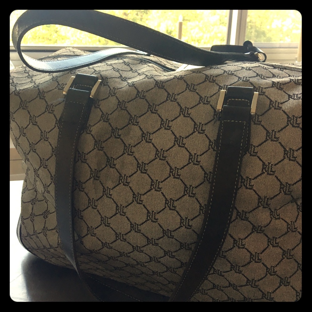 Ralph Lauren weekender bag.